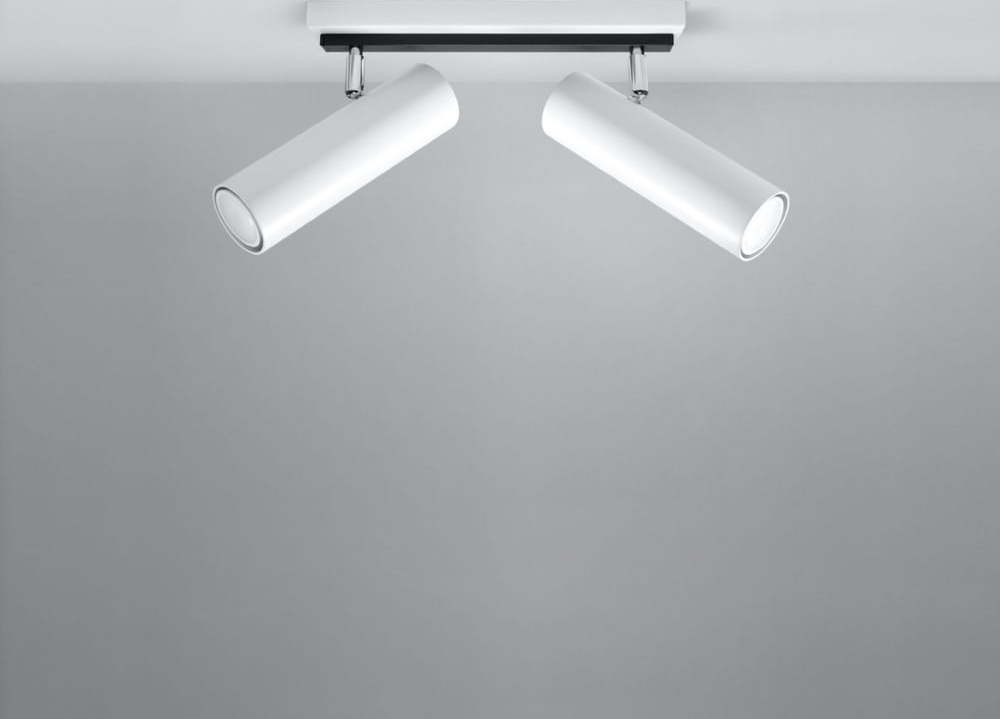 Bílé stropní svítidlo 6x30 cm Mira – Nice Lamps Nice Lamps