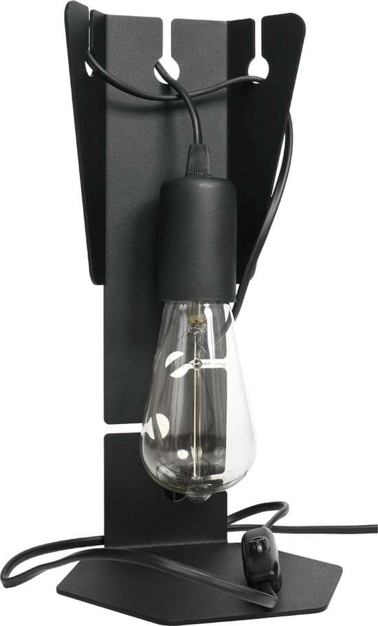 Černá stolní lampa (výška 31 cm) Viking – Nice Lamps Nice Lamps