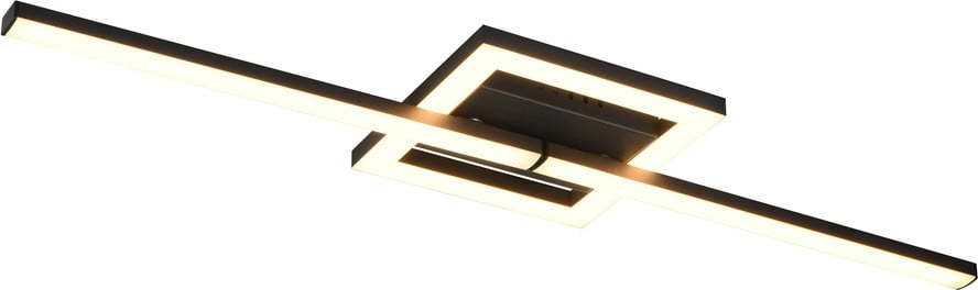 Černé LED stropní svítidlo 16x54 cm Viale – Trio TRIO