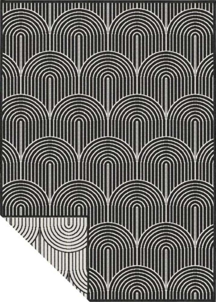 Černobílý venkovní koberec 240x330 cm Pangli Black – Hanse Home Hanse Home