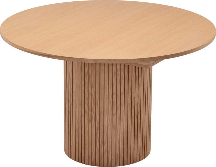Kulatý rozkládací jídelní stůl v dekoru dubu ø 115 cm Malaga – Bonami Selection Bonami Selection