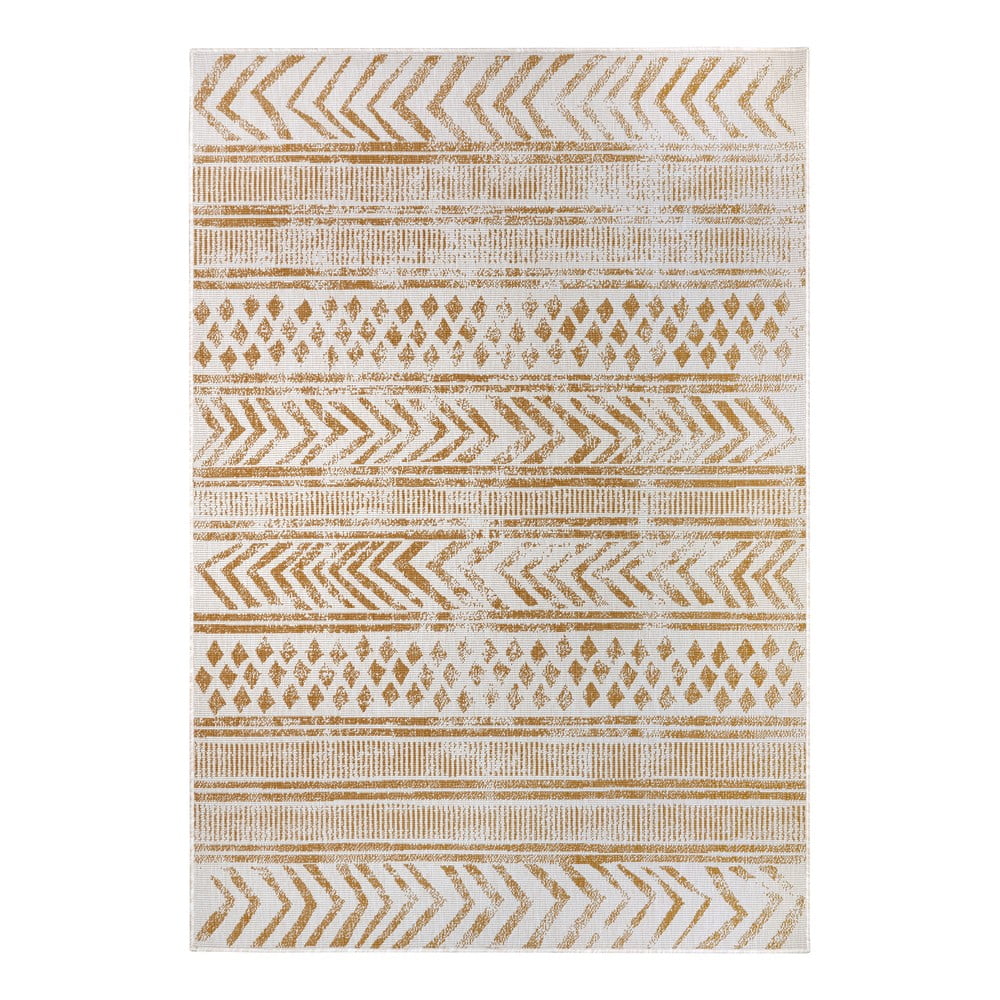 Okrově žluto-bílý venkovní koberec 200x290 cm Biri – NORTHRUGS NORTHRUGS