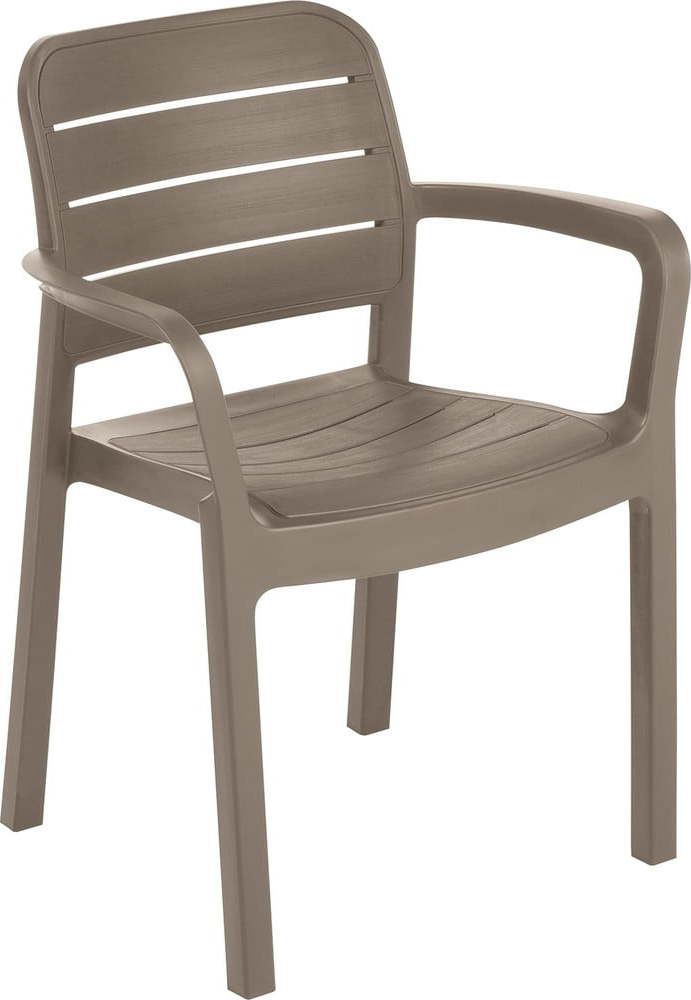 Světle hnědá plastová zahradní židle Tisara – Keter Keter