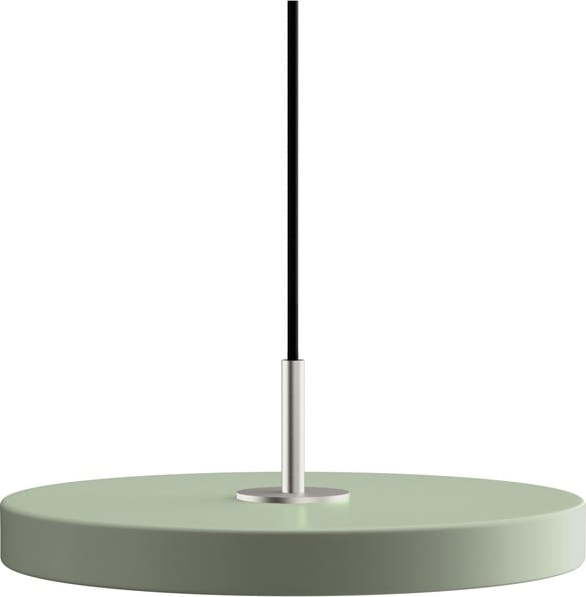 Světle zelené LED závěsné svítidlo s kovovým stínidlem ø 31 cm Asteria Mini – UMAGE UMAGE
