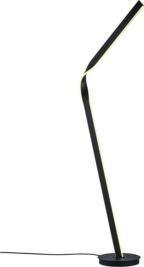 Černá LED stojací lampa s kovovým stínidlem (výška 181 cm) Cicenza – CINQUE CINQUE