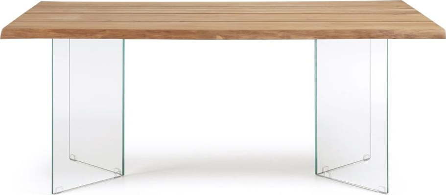 Jídelní stůl s deskou v dubovém dekoru v přírodní barvě 90x160 cm Lotty – Kave Home Kave Home