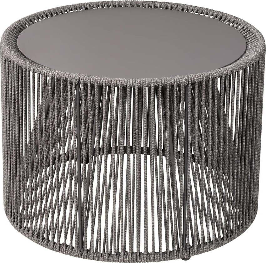 Kovový kulatý zahradní odkládací stolek ø 49 cm Rope – Blomus Blomus
