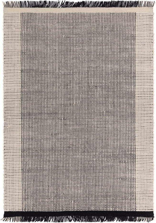 Šedý ručně tkaný vlněný koberec 200x290 cm Avalon – Asiatic Carpets Asiatic Carpets
