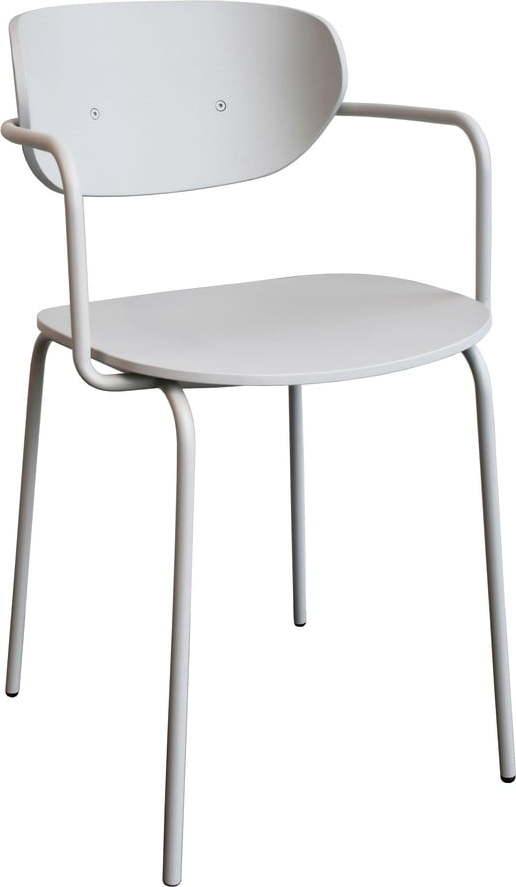 Světle šedé jídelní židle v sadě 4 ks Arch – Hübsch Hübsch